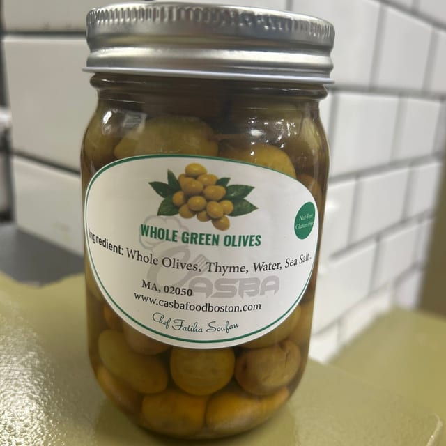 Whole Olives with Thyme.