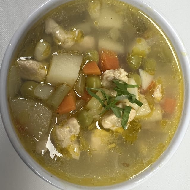 Chicken Garden Soup.