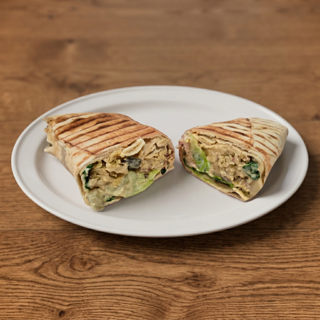 Falafel Hummus Wrap.