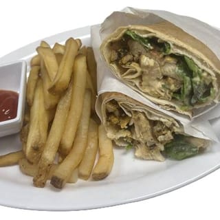Hummus Tabbouleh Wrap