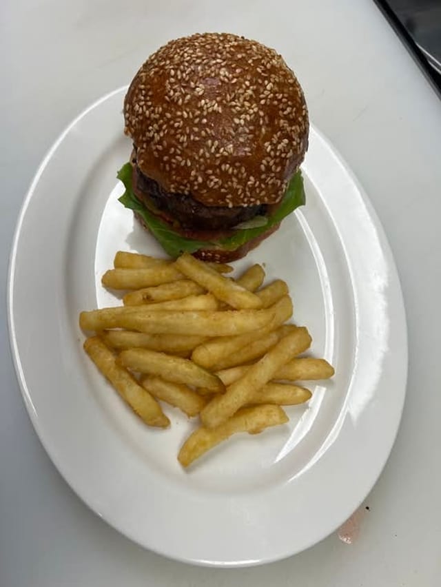 Wagyu Hamburger.