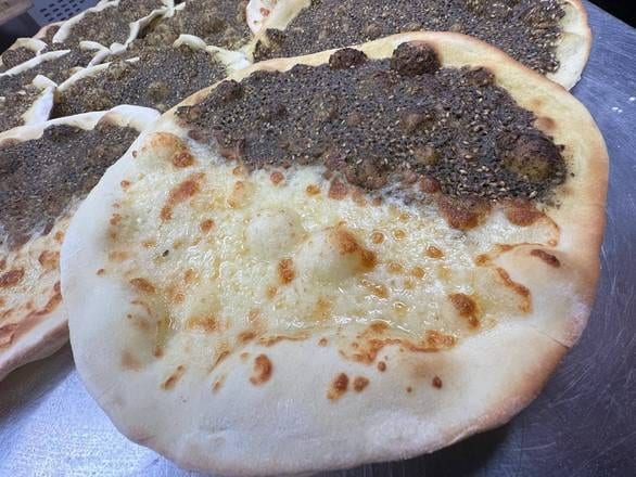 Manaeesh Zaatar & Cheese.