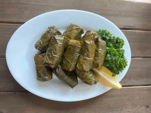 Vegetarian Grape Leaves.